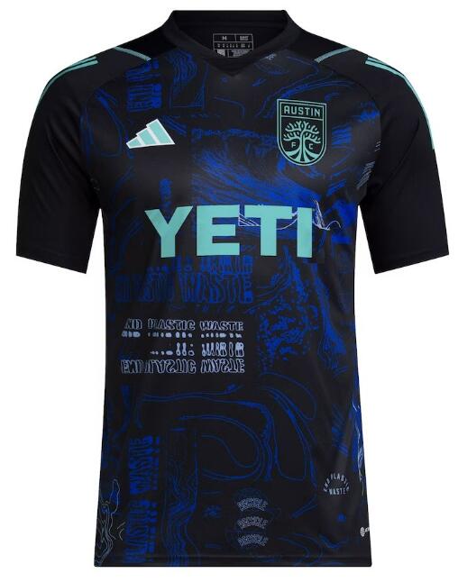Austin 2023/24 Special Black Shirt Soccer Jersey