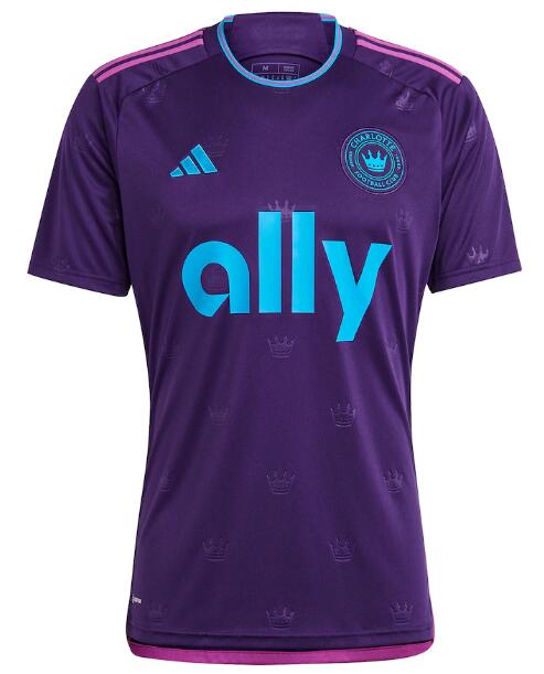 Charlotte FC 2023/24 Away Shirt Soccer Jersey