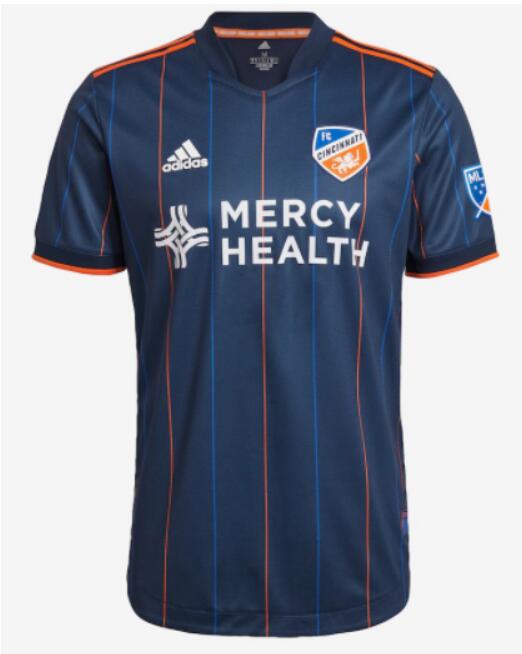 FC Cincinnati 2021/22 Home Shirt Soccer Jersey