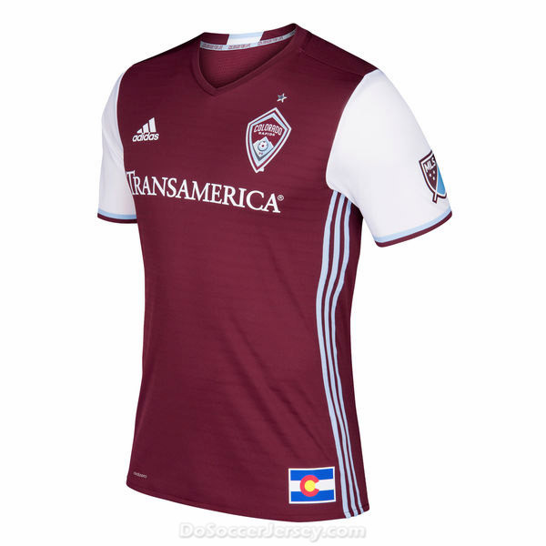 Colorado Rapids 2017/18 Home Shirt Soccer Jersey