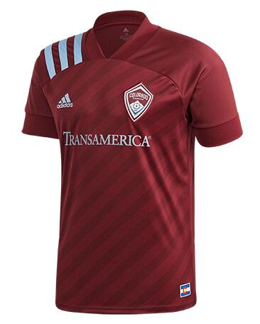 Colorado Rapids 2020/21 Home Shirt Soccer Jersey