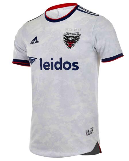 Match Version DC United 2021/22 Away Shirt Soccer Jersey