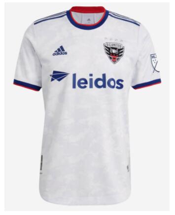 DC United 2021/22 Away Shirt Soccer Jersey