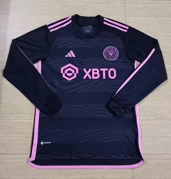 Inter Miami 2023/24 Away Long Sleeved Shirt Soccer Jersey