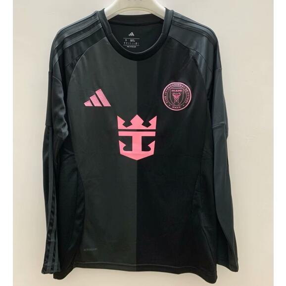 Inter Miami 2025/26 Away Long Sleeved Shirt Soccer Jersey