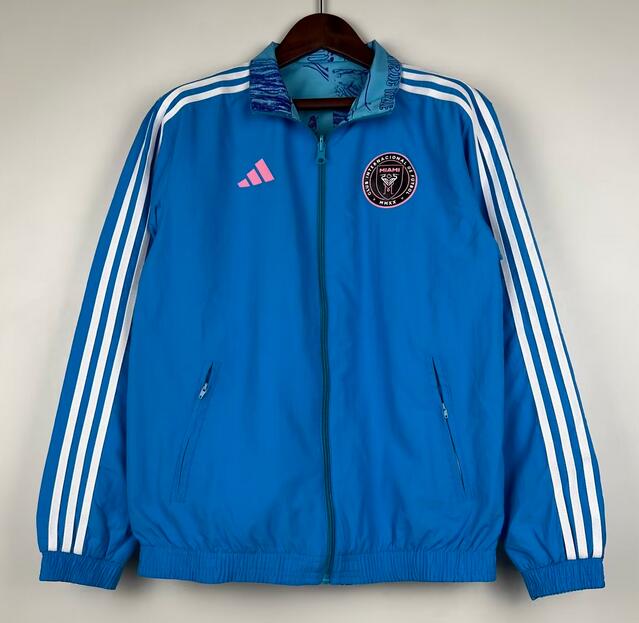 Inter Miami 2023/24 Blue Double-Face Windbreaker Jacket