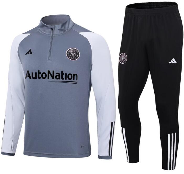 Inter Miami 2023/24 Grey Training Suit (Sweatshirt+Trouser)
