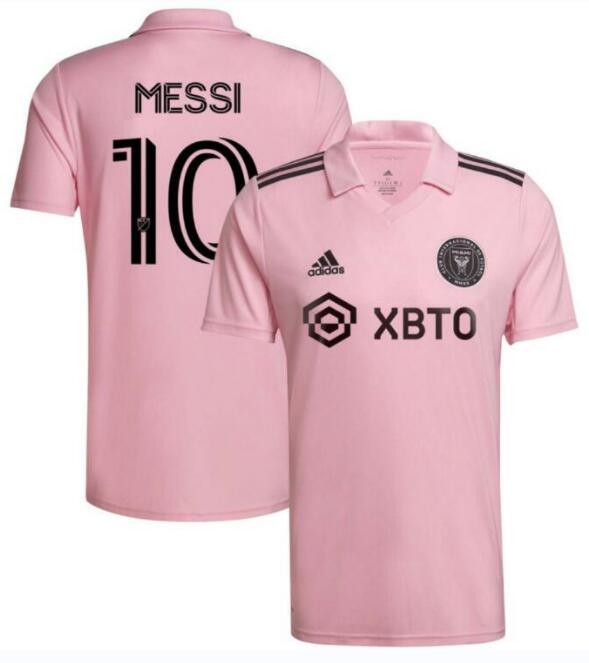 Inter Miami 2022/23 Home Pink 10 Messi Replica Shirt Soccer Jersey