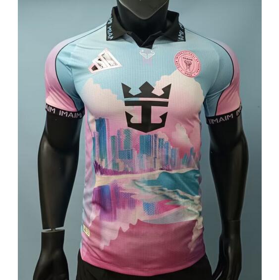 Inter Miami 2025/26 Special Blue Pink Match Version Shirt Soccer Jersey