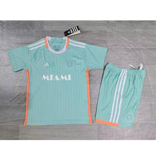 Inter Miami 2024/25 Third Kids Soccer Kit Children Shirt + Shorts