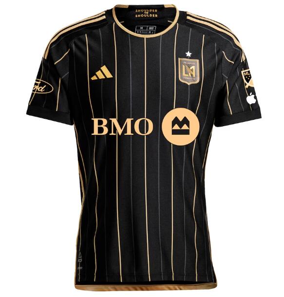 Los Angeles FC 2024/25 Home Match Version Shirt Soccer Jersey