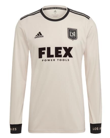 Los Angeles FC 2021/22 Away Long Sleeved Shirt Soccer Jersey