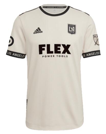 Los Angeles FC 2021/22 Away Match Version Shirt Soccer Jersey
