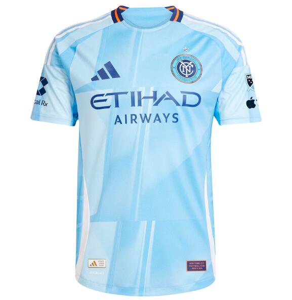 New York City 2025/26 Home Match Version Shirt Soccer Jersey