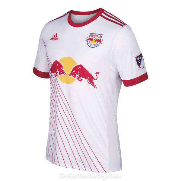 New York Red Bulls 2017/18 Home Shirt Soccer Jersey
