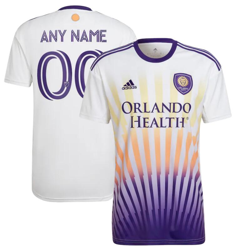 Orlando City 2022/23 Home Personalized custom Shirt Soccer Jersey