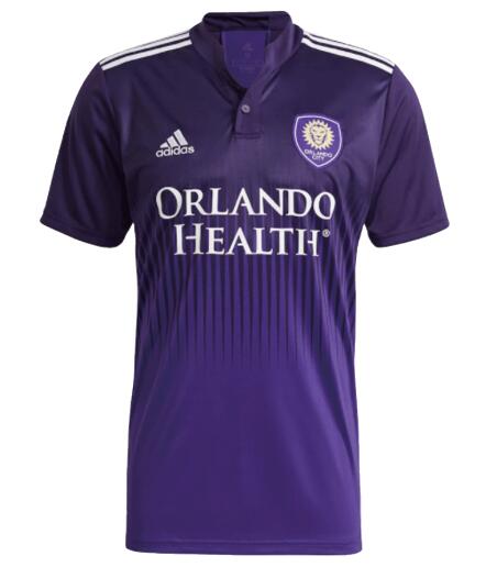 Orlando City 2021/22 Home Match Version Shirt Soccer Jersey