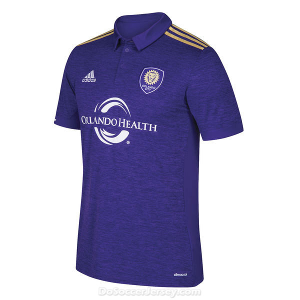 Orlando City SC 2017/18 Home Shirt Soccer Jersey