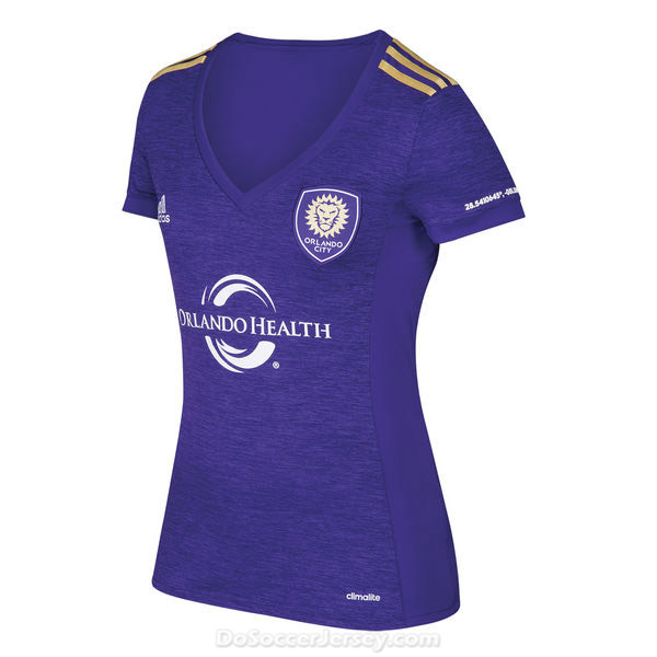 Orlando City SC 2017/18 Home Women's Shirt Soccer Jersey