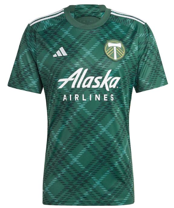 Portland Timbers 2023/24 Home Shirt Soccer Jersey