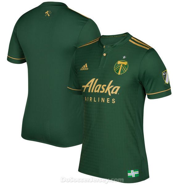 Portland Timbers 2017/18 Home Shirt Soccer Jersey
