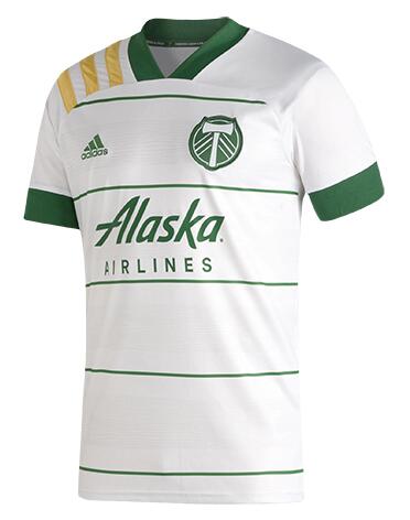 Portland Timbers 2020/21 Away Shirt Soccer Jersey