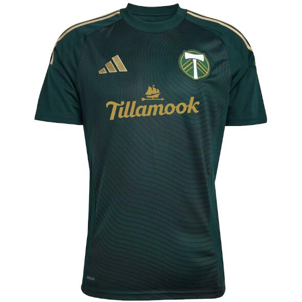 Portland Timbers 2025/26 Home Shirt Soccer Jersey