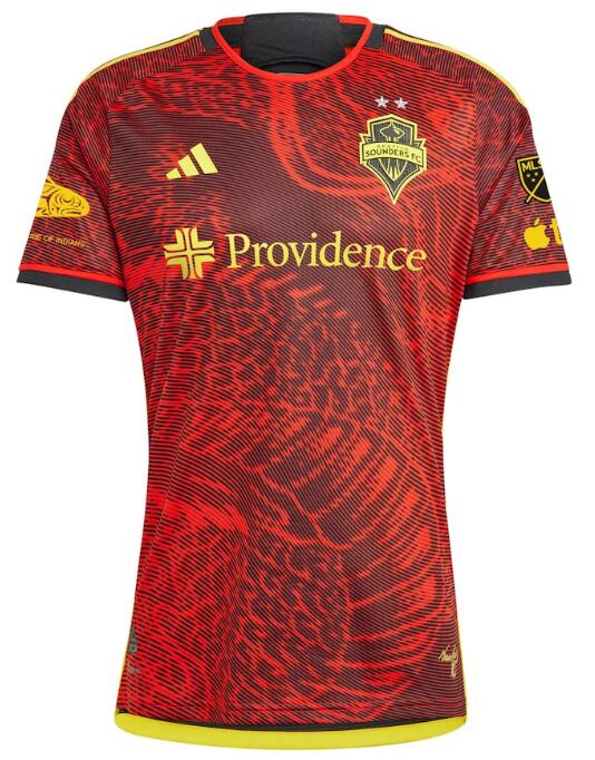 Seattle Sounders 2023/24 Away Match Version Shirt Soccer Jersey