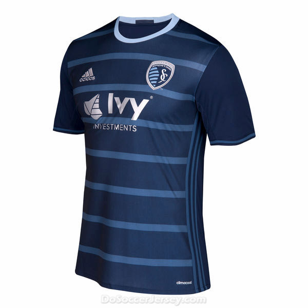 Sporting Kansas City 2017/18 Away Shirt Soccer Jersey