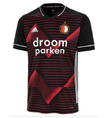 Match Version Feyenoord Rotterdam 2020/21 Away Shirt Soccer Jersey