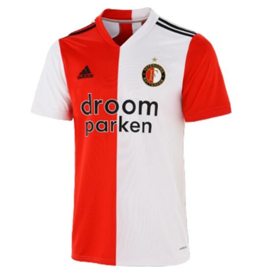 Feyenoord Rotterdam 2020/21 Home Shirt Soccer Jersey