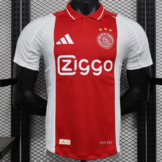 Ajax 2024/25 Home Match Version Shirt Soccer Jersey