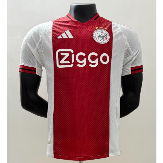 Ajax 2025/26 Home Match Version Shirt Soccer Jersey