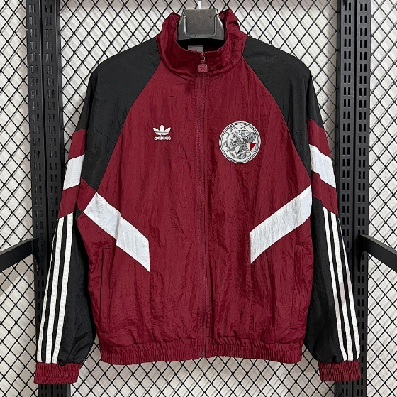 Ajax 2026/27 Red Black Windbreaker Jacket