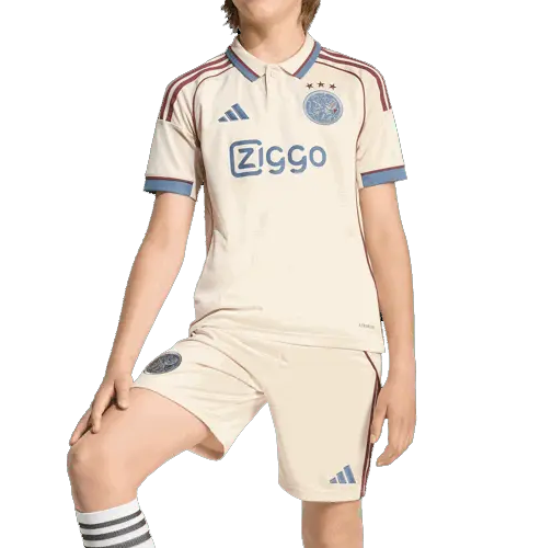 Ajax 2025/26 Third Kids Soccer Team Kit Children Shirt + Shorts
