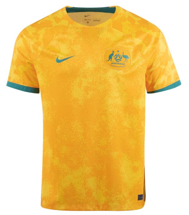 Australia 2022 FIFA World Cup Home Shirt Soccer Jersey