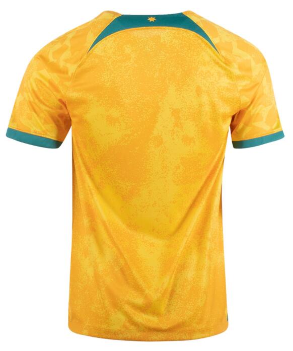 Australia 2022 FIFA World Cup Home Shirt Soccer Jersey Dosoccerjersey