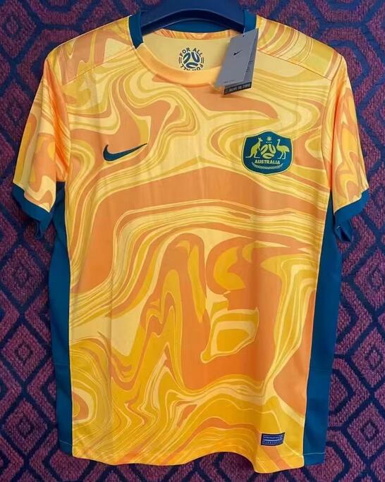Australia 2023/24 Home Shirt Soccer Jersey