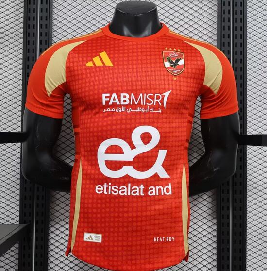 Al Ahly SC 2024/25 Home Match Version Shirt Soccer Jersey