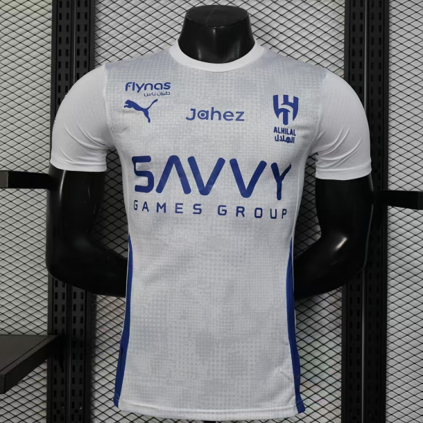 Al Hilal Saudi 2025/26 Away Match Version Shirt Soccer Jersey