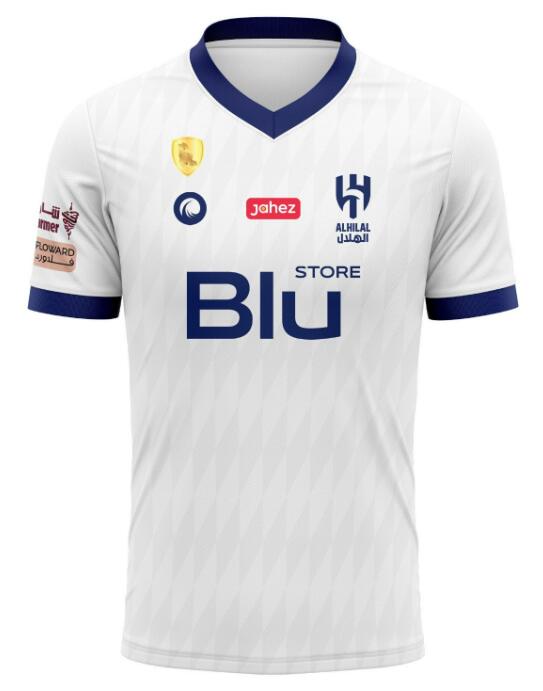 Al Hilal Saudi 2022/23 Away Shirt Soccer Jersey