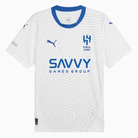 Al Hilal Saudi 2024/25 Away Shirt Soccer Jersey