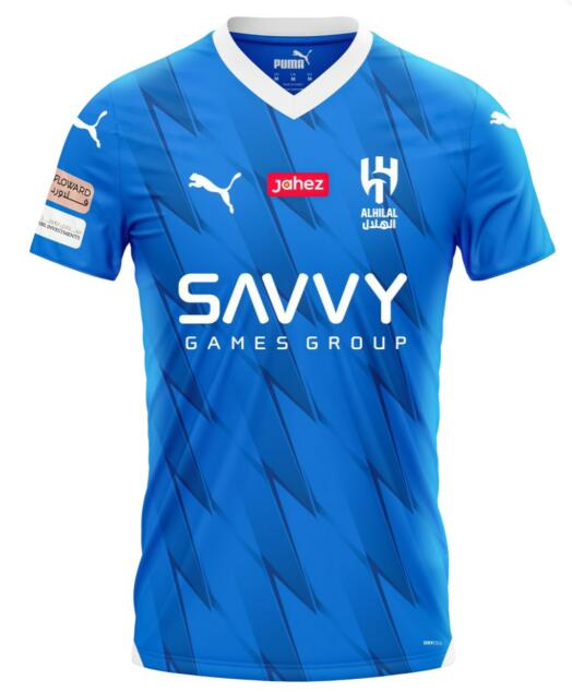 Al Hilal Saudi 2023/24 Home Shirt Soccer Jersey