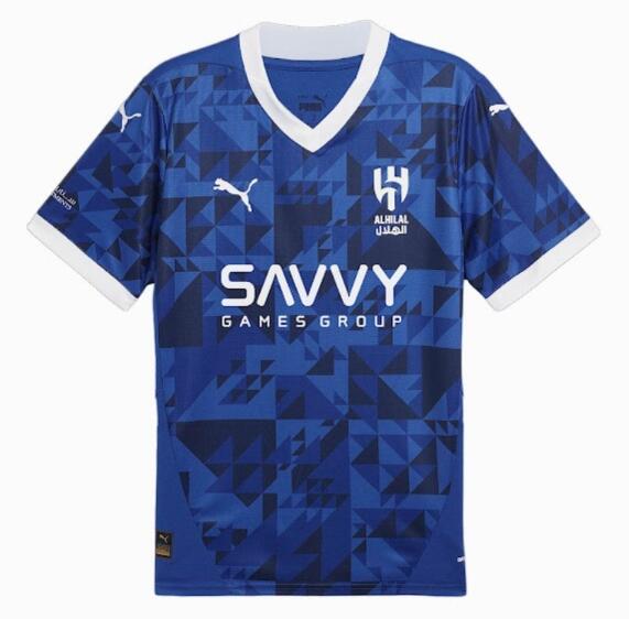 Al Hilal Saudi 2024/25 Home Shirt Soccer Jersey