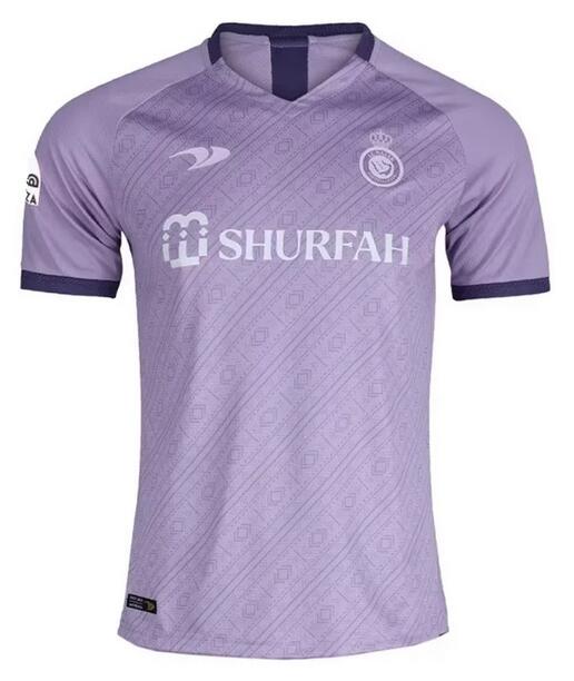 AL-NASSR 2022/23 Goalkeeper Purple Shirt Soccer Jersey