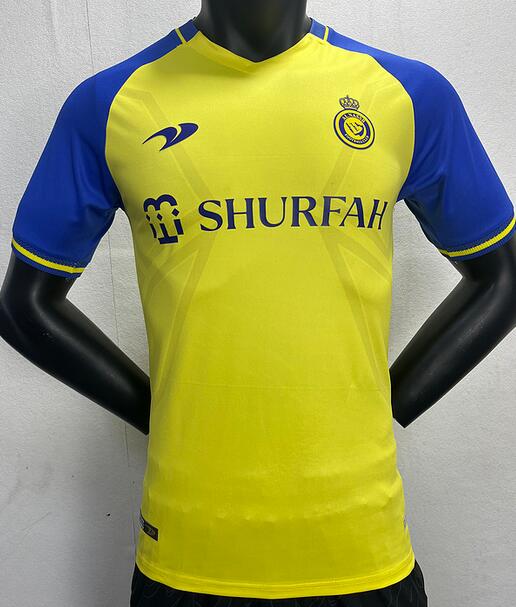 AL-NASSR 2022/23 Home Match Version Shirt Soccer Jersey