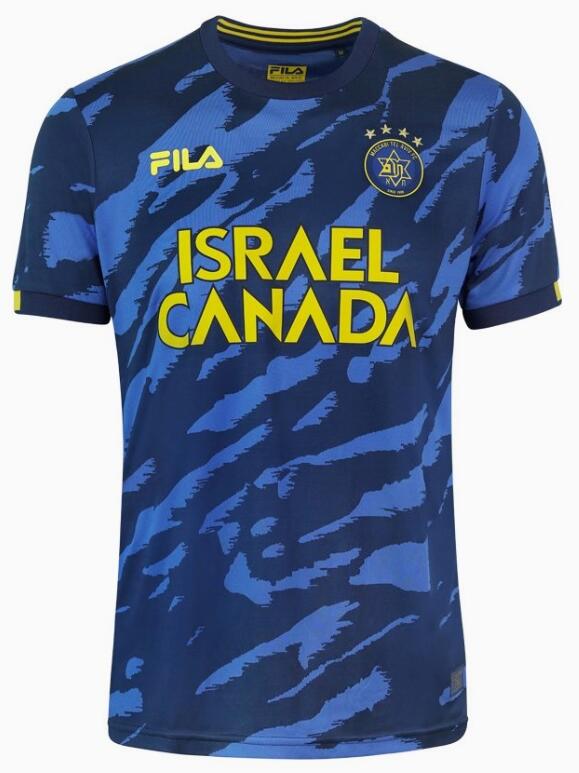 Maccabi Tel Aviv 2022/23 Away Shirt Soccer Jersey