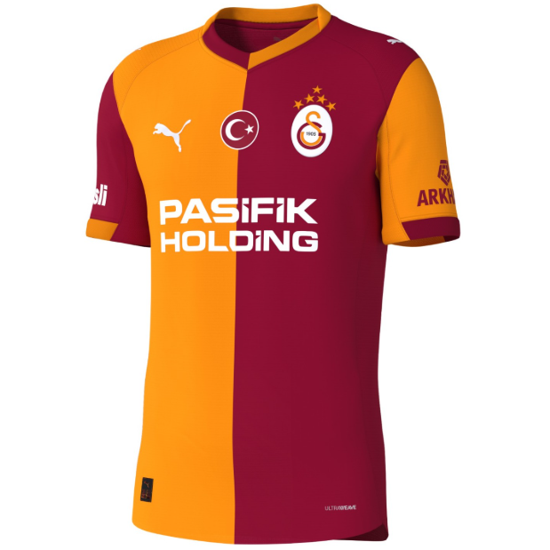 Galatasaray 2025/26 Home Shirt Soccer Jersey