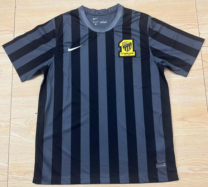 Ittihad FC 2022/23 Away Grey Shirt Soccer Jersey