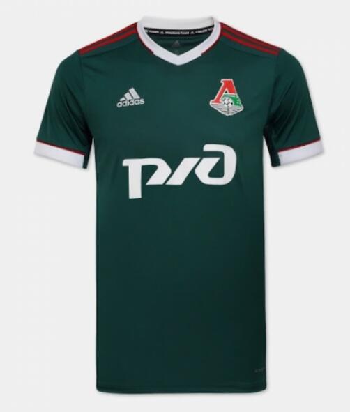 Lokomotiv Moscow 2020/21 Home Shirt Soccer Jersey